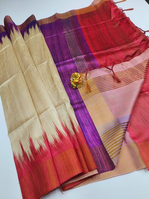Premium Gichha Tussar Sarees