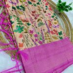 ELITE PREMIUM QUALITY - DIGITAL SOFTY COPPER ZARI SILK SAREES