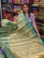 ELITE DHARMAVARAM TISSUE BRIDAL WEDDING SILK SAREES (Copy)