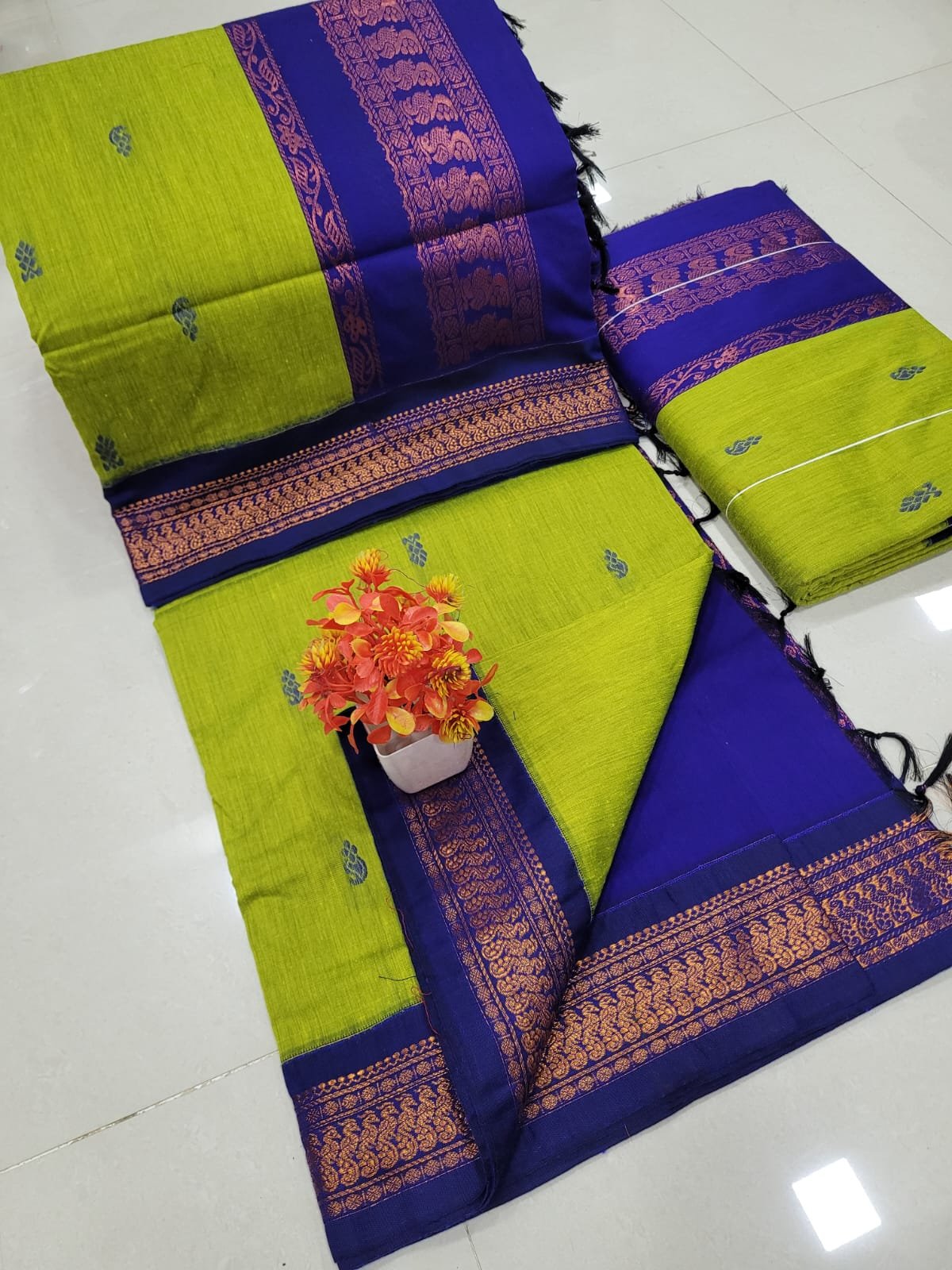 2024/12/1005172449.jpg Kalyani Cotton Sarees - Image 1