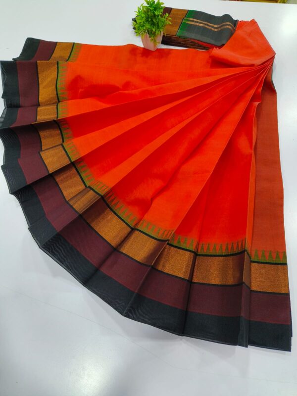 Premium Korvai Kottanchi Silkcotton sarees