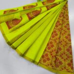 Premium Korvai Kottanchi Silkcotton sarees