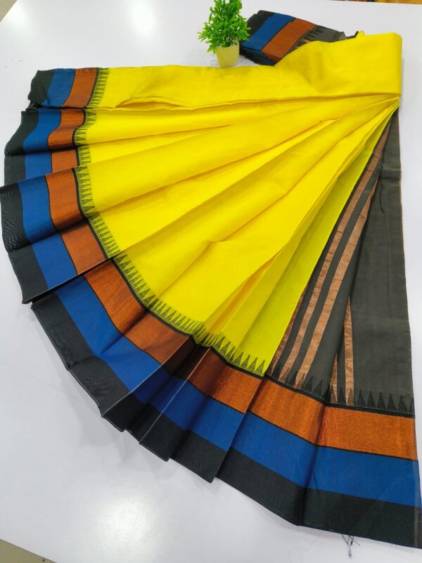 Premium Korvai Kottanchi Silkcotton sarees