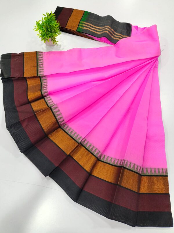 Premium Korvai Kottanchi Silkcotton sarees