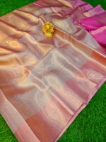 JYOTHIKA MAM INSPIRED BANARASI TISSUE SILK SAREES - Image 2