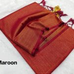 Premium COPPER SOFTY Kubera Pattu Sarees