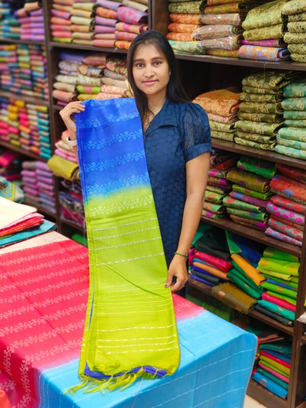 Handloom Leheriya Silk Sarees