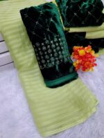 Premium Georgette Silk SAREE COMBO - Image 3