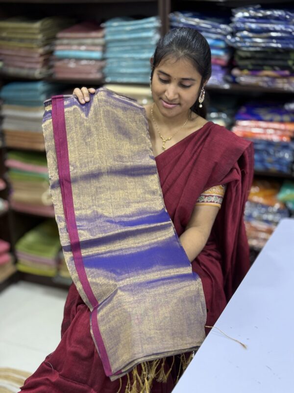 KHADI TISSUE SAREES