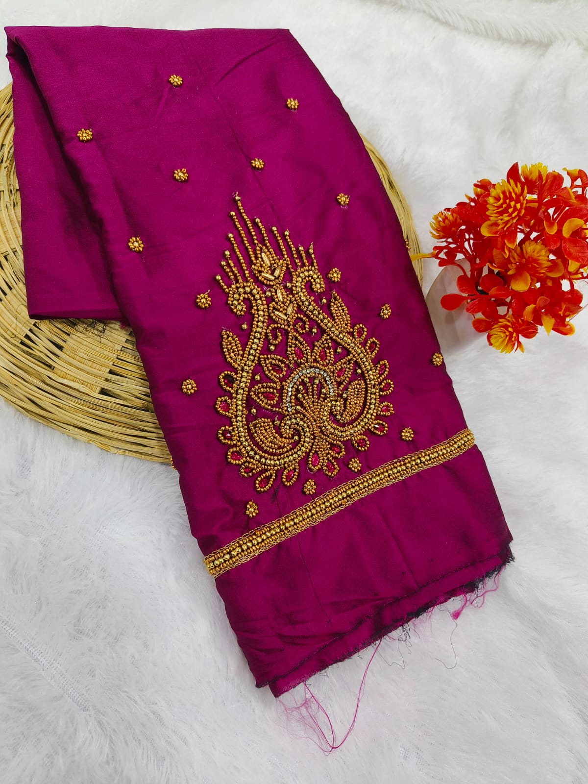 WhatsApp Image 2025-01-13 at 12.53.38 PM (1) Handmade Aari Work Blouses - Image 1