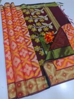 Chanderi Pochampally silkcotton Sarees