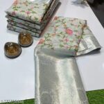 Tissue Embroidery Sarees - Image 2