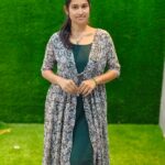 Floral Georgette Anarkali Kurtis