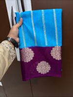 Elite Banaras Warm Silk with Beautiful Colour Combos - Image 3