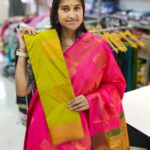 Soft Silk Sarees With Kanchi border