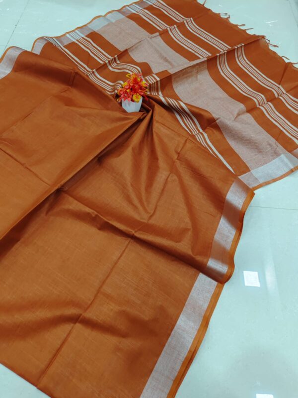 Premium Linen Cotton Sarees