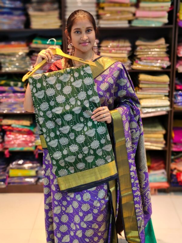 Kalamkari Patola Silk Sarees