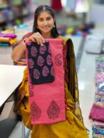 Authentic Southcotton handblock Printed Saree