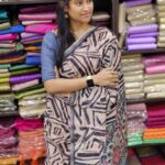 Linen jute cotton sarees