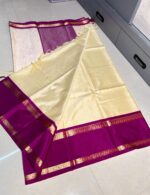 Shalini mam Celebrity Inspired Banarasi Malai Ultra Soft Silk Saree - Image 7