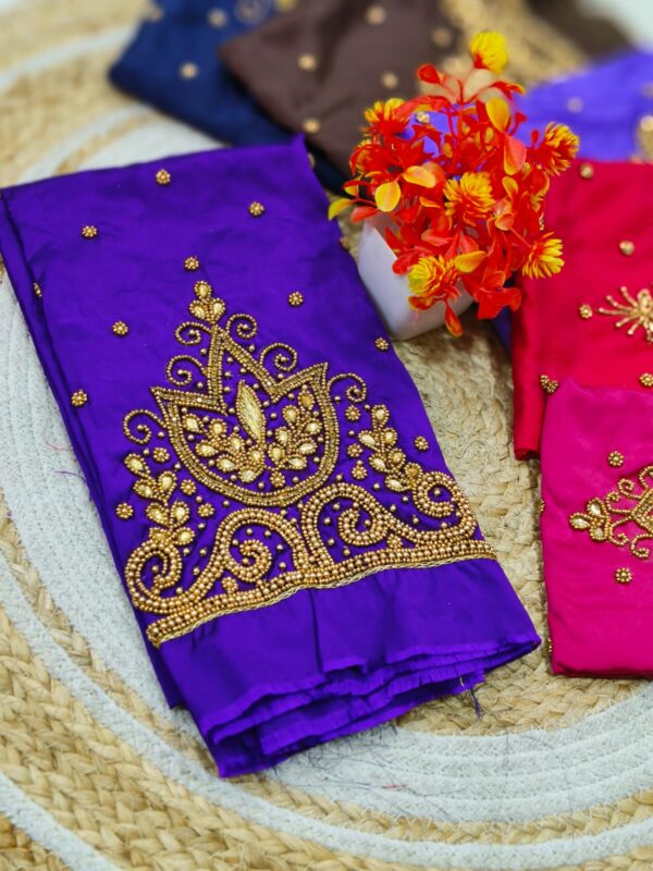 Handmade Aari Work Blouses