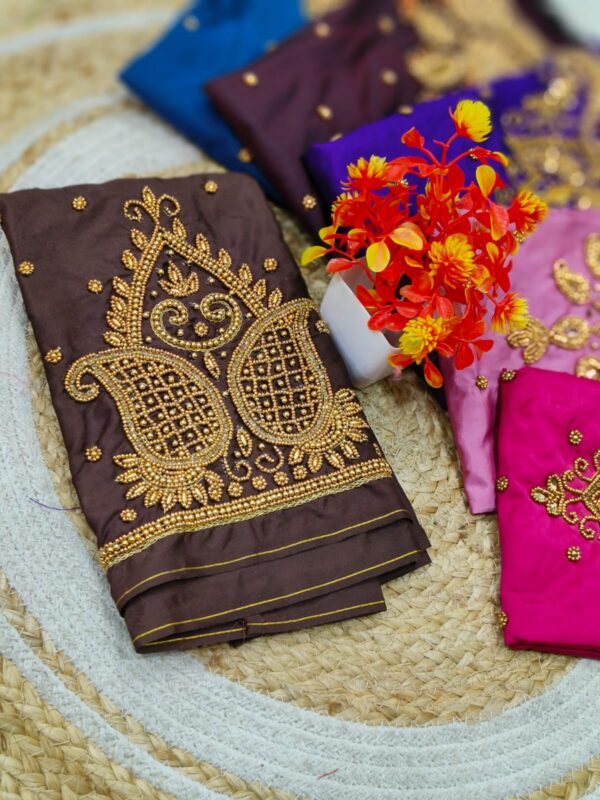 Handmade Aari Work Blouses