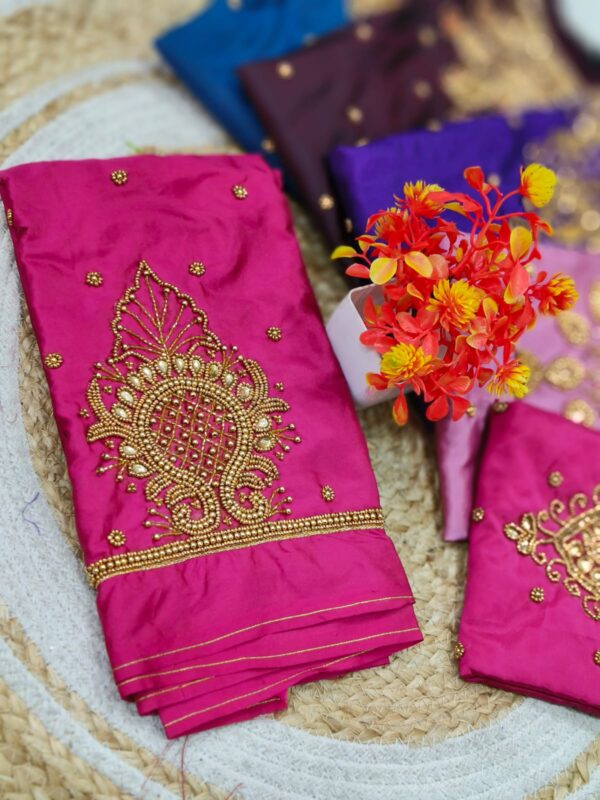 Handmade Aari Work Blouses