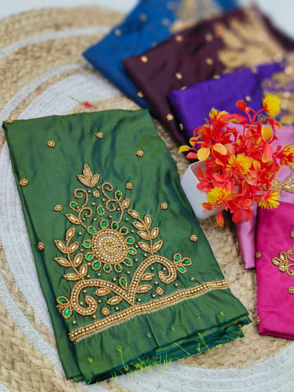 Handmade Aari Work Blouses