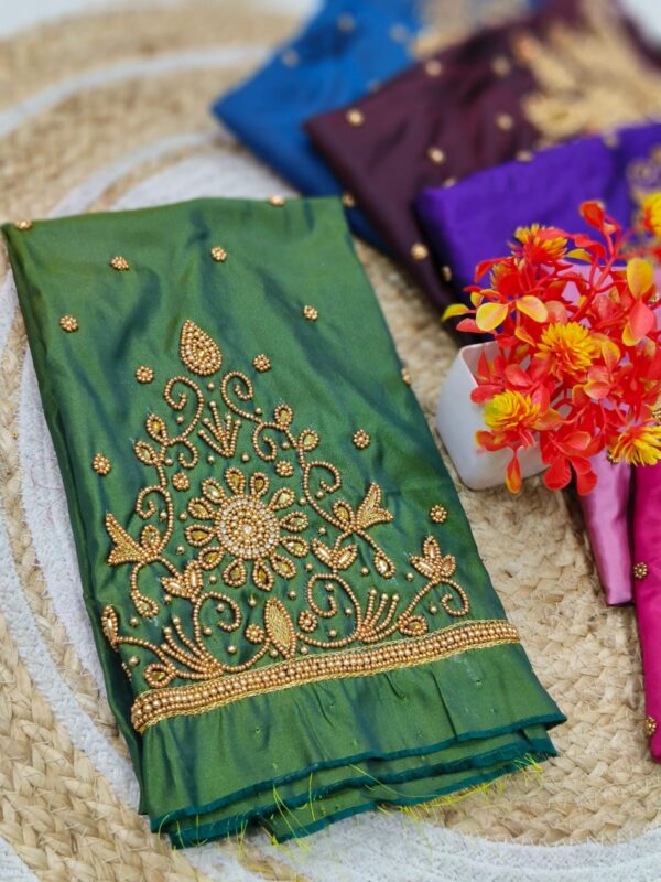 Handmade Aari Work Blouses