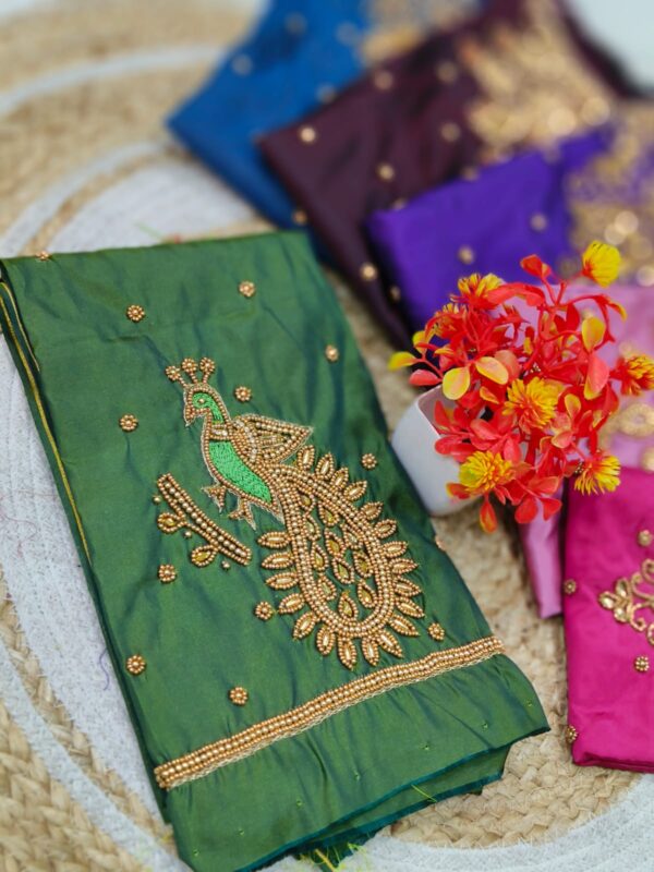 Handmade Aari Work Blouses