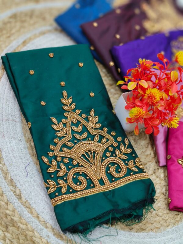 Handmade Aari Work Blouses