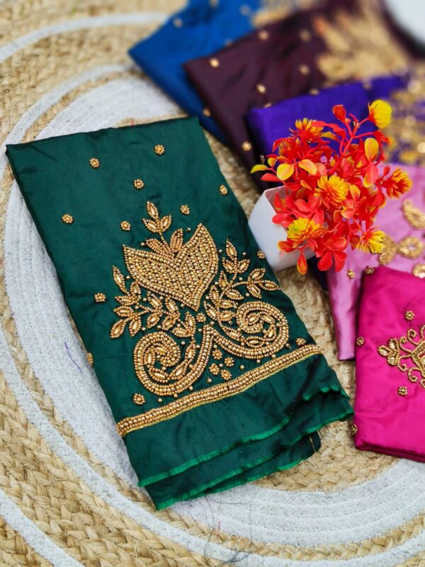 Handmade Aari Work Blouses