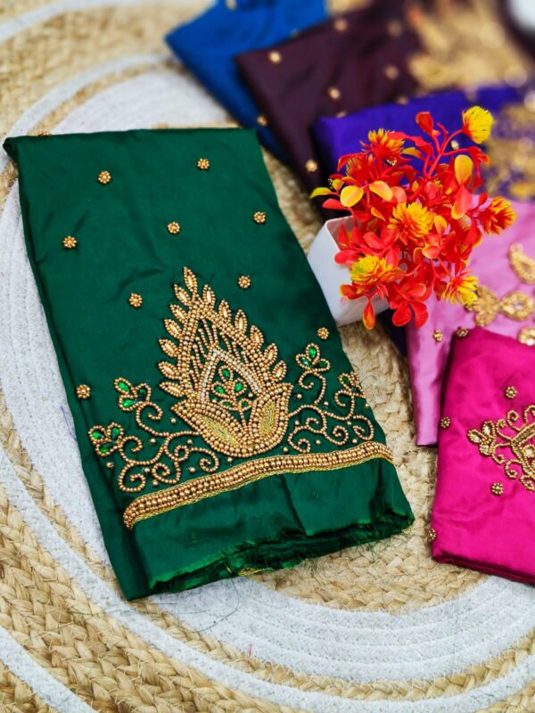 Handmade Aari Work Blouses