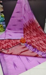 IKKAT LINEN COTTON SAREES - Image 2