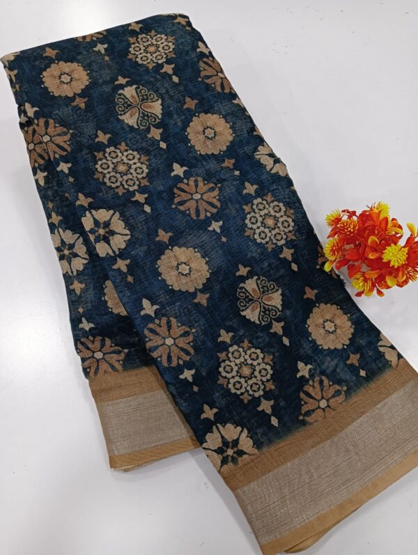 PREMIUM LINEN COTTON SAREES