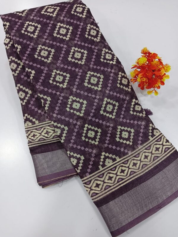 PREMIUM LINEN COTTON SAREES