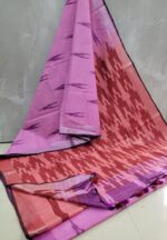 IKKAT LINEN COTTON SAREES - Image 2
