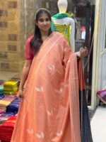 Ice Cream Tussar Silk Sarees - Image 3