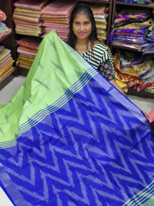 IKKAT LINEN COTTON SAREES