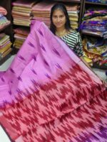 IKKAT LINEN COTTON SAREES