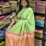 Ice Cream Tussar Silk Sarees