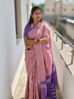 Ice Cream Tussar Silk Sarees - Image 6