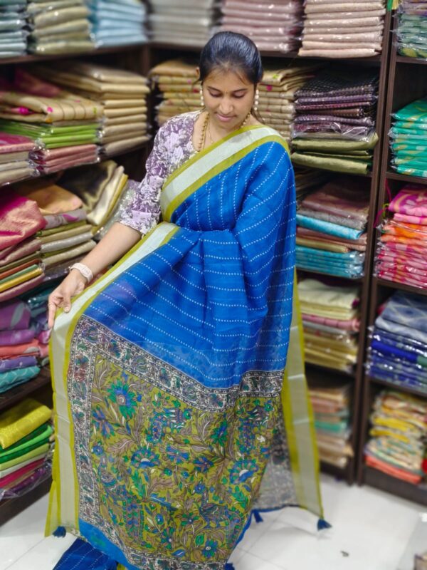 Premium Jute Tussar Silk Sarees