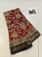 Traditional Mangalagiri Silk Saree - Image 3