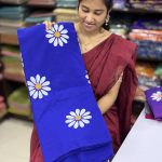 Sun Flower Khadi Cotton Sarees