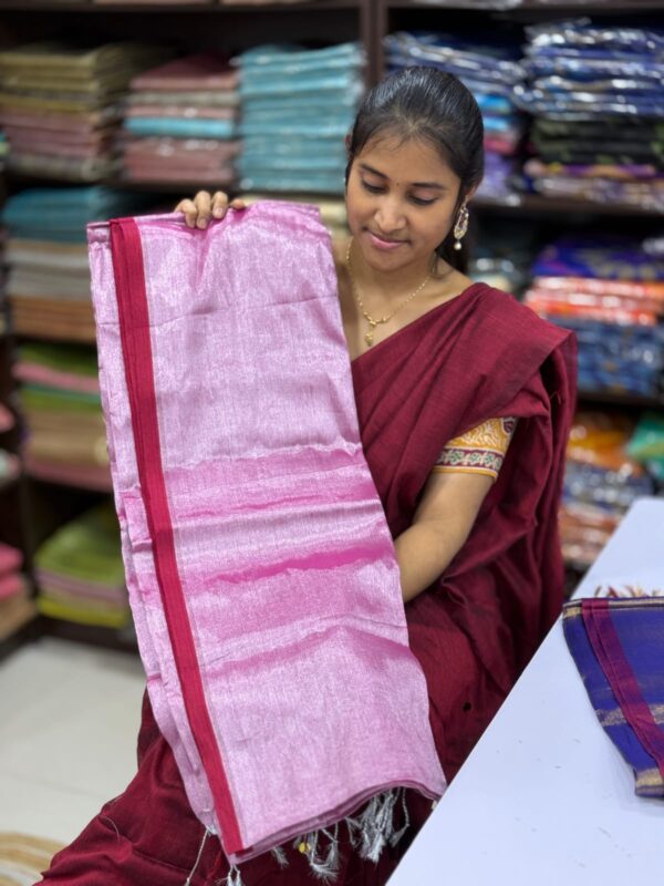 KHADI TISSUE SAREES