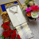 Men's Combo Set: Pattu Shirt and Dhothi