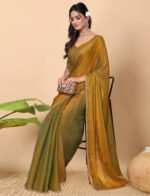 Party Wear Space silk Sarees - Image 4