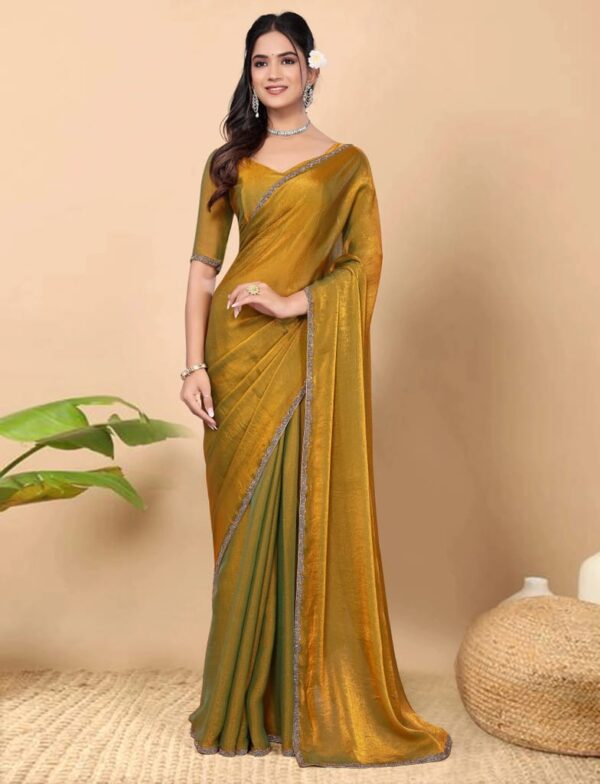Party Wear Space silk Sarees