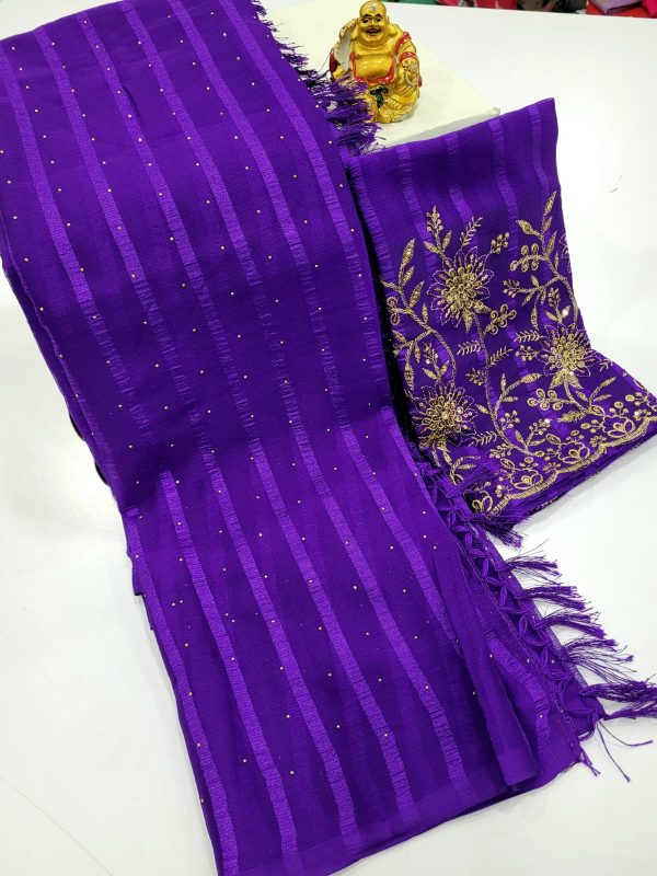 PREMIUM GEORGETTE SILK SAREES